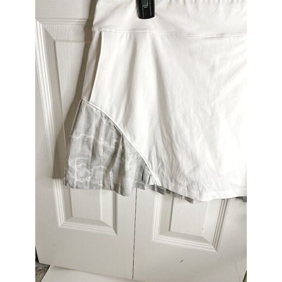 Under Armour Links Knit Fitted Heat Gear Tennis Golf Pleated Lined Pocket Skort - Picture 4 of 12